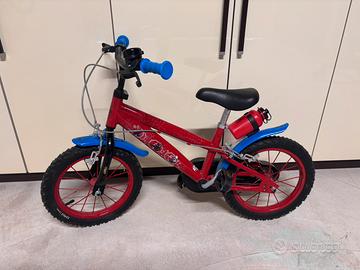 Bicicletta spiderman