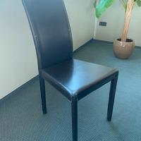 Sedie eleganti di pelle