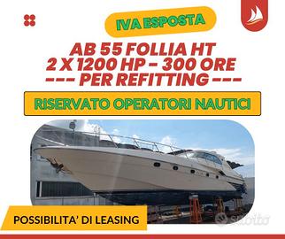 AB 55 HT Follia da refittare-Man 2X1200 hp-300 ore