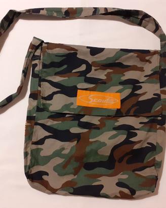 Scout USA - Borsa di tela mimetica - NUOVA