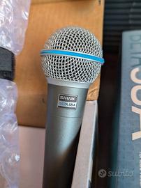 Microfono Shure Beta 58A NUOVO
