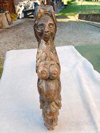 fregio scultura in legno