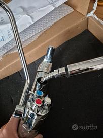 Rubinetto da cucina 5 vie 3/8' Cromo