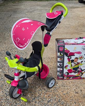 Smoby Baby Driver Triciclo Confort Girl