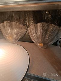 Coppia Applique Barovier Murano 