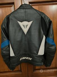 giubbotto in pelle Dainese super sport taglia M 
