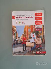 Libro Spagnolo "Todos a la meta"per classi1^