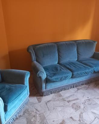 Salotto divano e poltrone