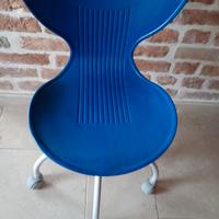 Sedia da scrivania con rotelle 