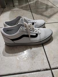 scarpe uomo Vans bianche 42.5