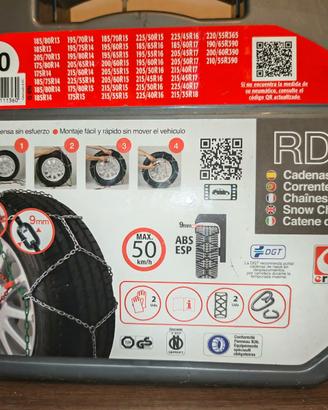 Catene da neve Vip RD-9 Misura 80 (9mm) - Nuov
