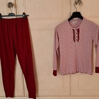 PIGIAMA CALDO COTONE TG. S