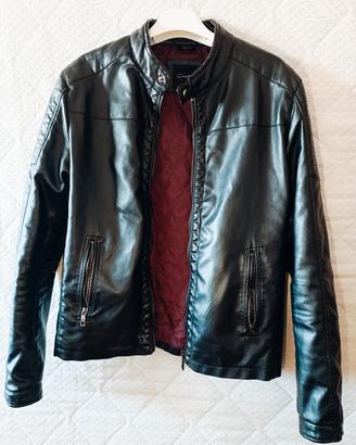 Saldi - Giubbotto Biker NERO - M