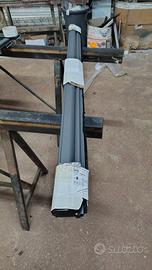 Zanzariera a molla grigio grafite