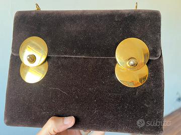 Borsa velluto vintage