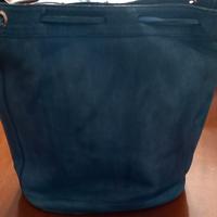 borsa a secchiello in pelle 