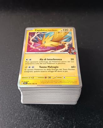 Mazzo 110 carte Pokémon con brillanti Lotto 4