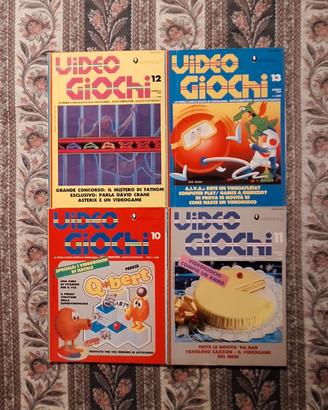 4 numeri rivista Video Giochi Jackson: 10-11-12-13