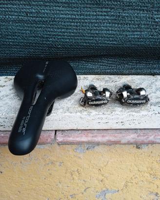 sella + attacchi shimano