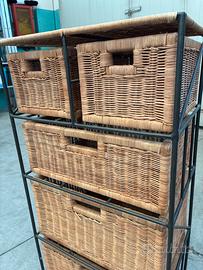 Cassettiera con rotelle