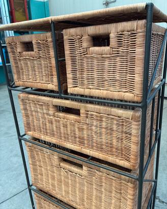 Cassettiera con rotelle