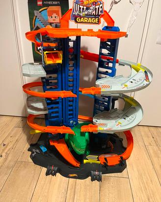 Pista Hot Wheels robot T-rex