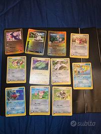 Lotto 11 carte pokémon set Ex Rubino & Zaffiro 
