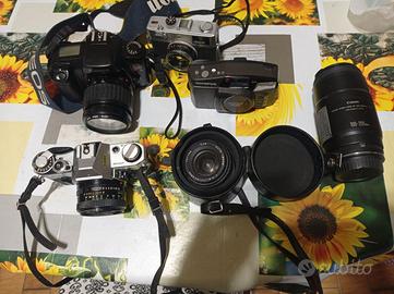 Macchine fotografiche e obbiettivi