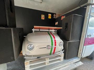 Renault master  allestico per musica itinerante