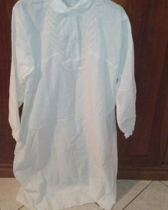 camicia da notte vintage con pizzo