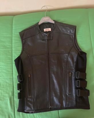Gilet Vera Pelle Biker