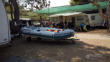 Gommone Intex Mariner 4 persone con motore elettr