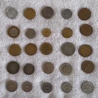 Lotto 25 monete straniere tra 1949 e 2000