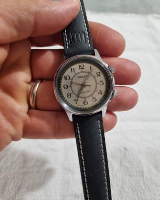 poljot Alarm white dial