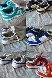 6 paia Nike Dunk Low n.45