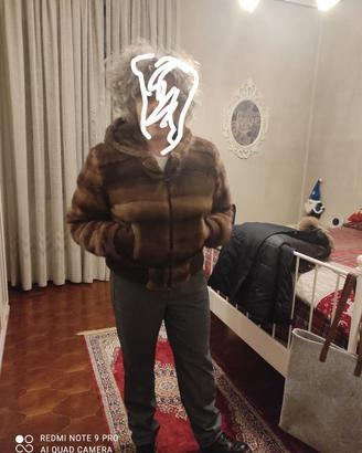 bomber di visone 