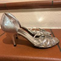 Scarpe argento