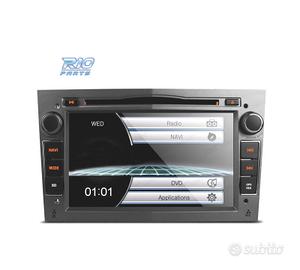NAVIGATORE RADIO 7" PER OPEL COLORE GRIGIO SCURO 