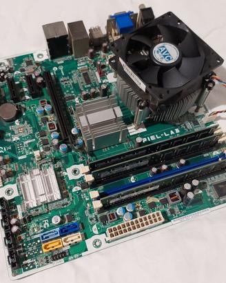 Scheda madre HP vintage Intel Pentium dual core