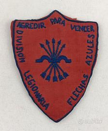 Scudetto guerra di spagna militaria seconda guerra
