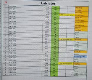 Calciatori panini e altro