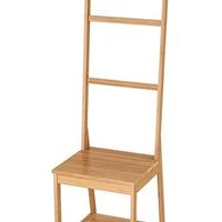 Sedia Ikea con portasciugamani