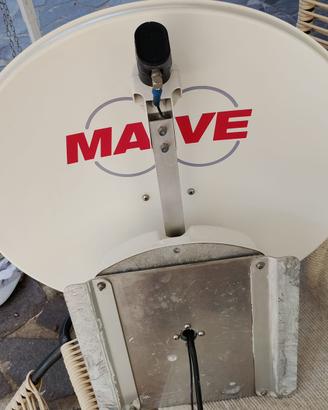 Antenna parabola camper ma-ve