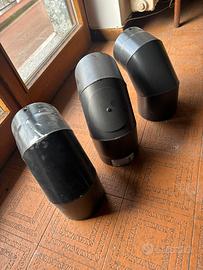 Curve per stufa a legna diametro 150 mm