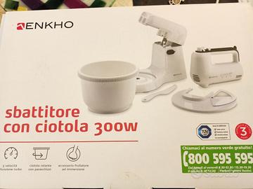 Sbattitore con ciotola