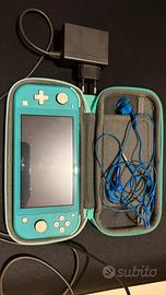 Nintendo Switch Lite turchese + SD card + custodia