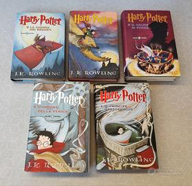 Collezione libri Harry Potter 2-3-4-5-6 Salani