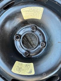 Cerchio con gomma 205 55 16 PEUGEUT 307