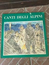 LP con Canti degli alpini, rara pubblicazione