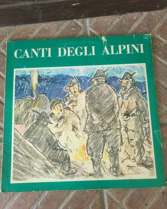 LP con Canti degli alpini, rara pubblicazione